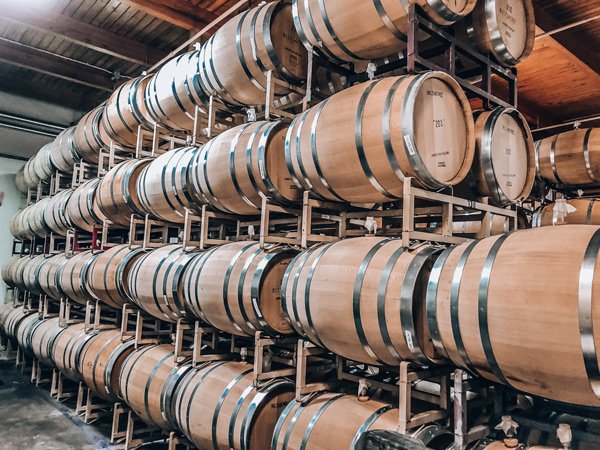 Biltmore Behind The Scenes Winery Special Tour oak barrels