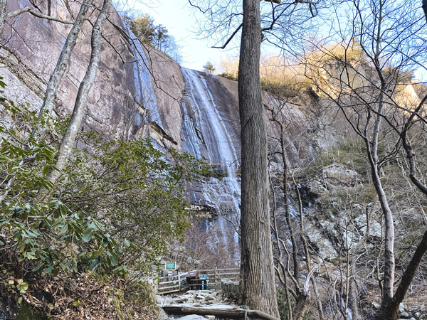 Hickory Nut Falls At Chimney Rock State Park