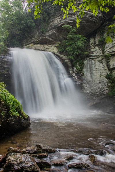 Looking Glass Waterfalls Pisgah National Forest