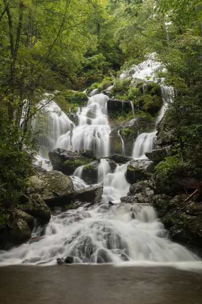 Catawba Falls Near Asheville NC