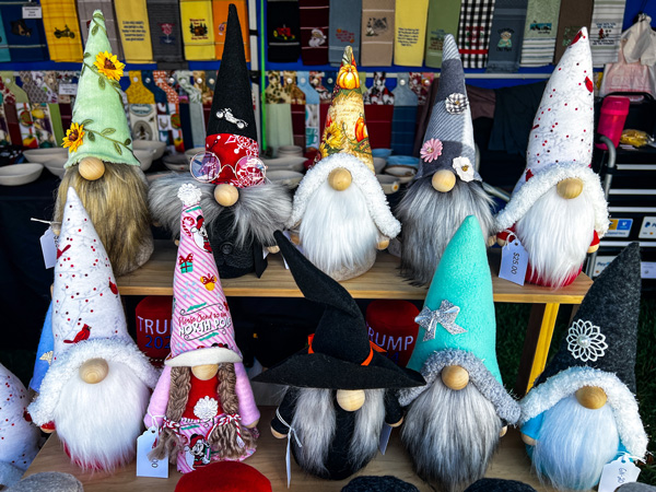 Maggie Valley Arts and Crafts Festival gnomes