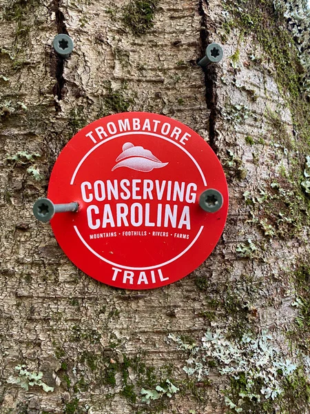 Conserving Carolina Trombatore Red Trail Marker