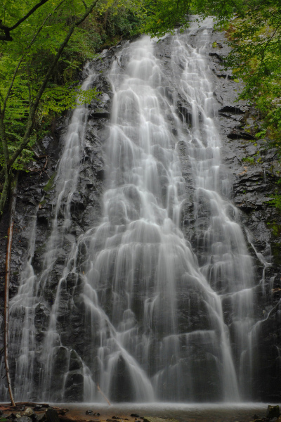 Crabtree Falls Blue Ridge Parkway waterfall