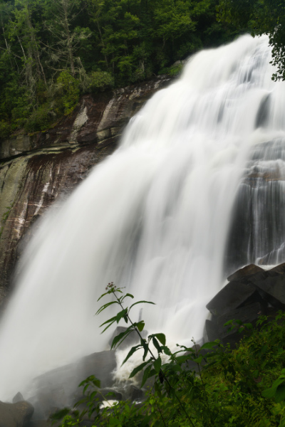 Rainbow Falls Gorges State Park Pisgah National Forest