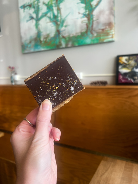 Pulp & Sprout's vegan peanut chocolate bar