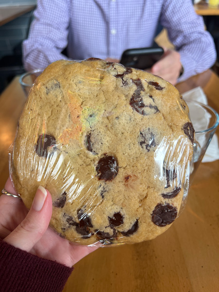 The Smokin Onion Vegan Cookie