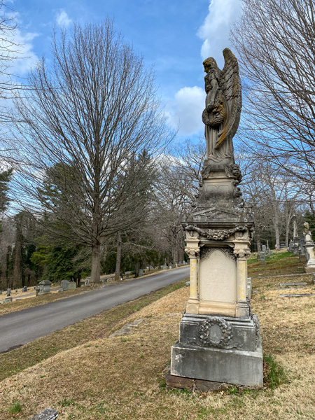 Buchanan Angel Riverside Cemetery Asheville