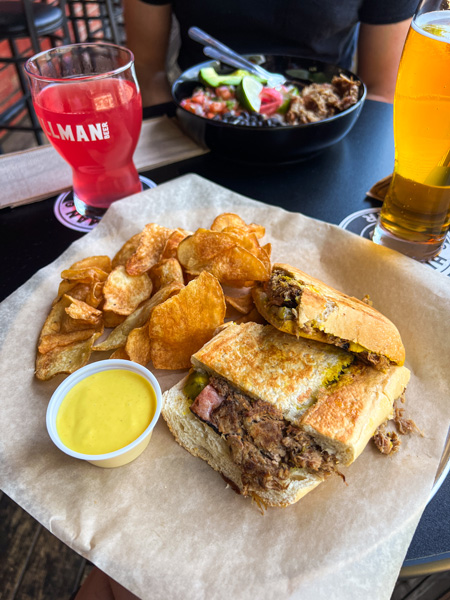 Hillman Beer Cuban Sandwich