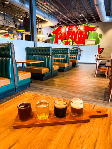 Rye Knot Beer Flight