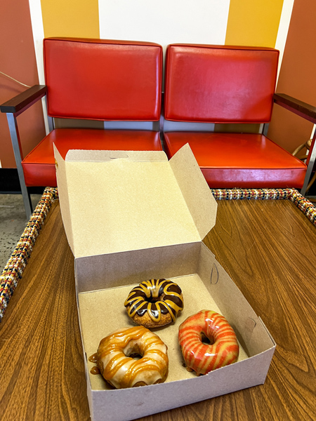 Gluten Free and vegan donuts at Dough House