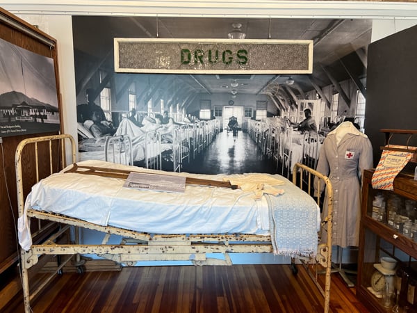 Swannanoa Valley Museum and History Center Hospital Bed