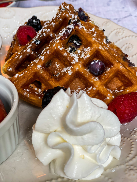 The Inn Around The Corner Black Mountain Breakfast Waffles