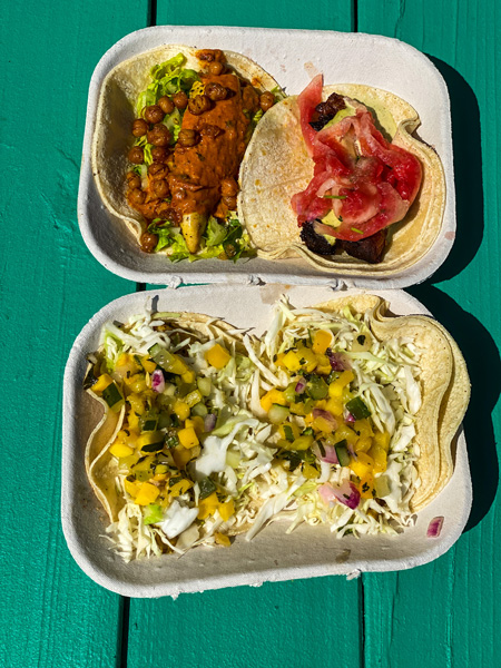 tacos from White Duck Taco Shop