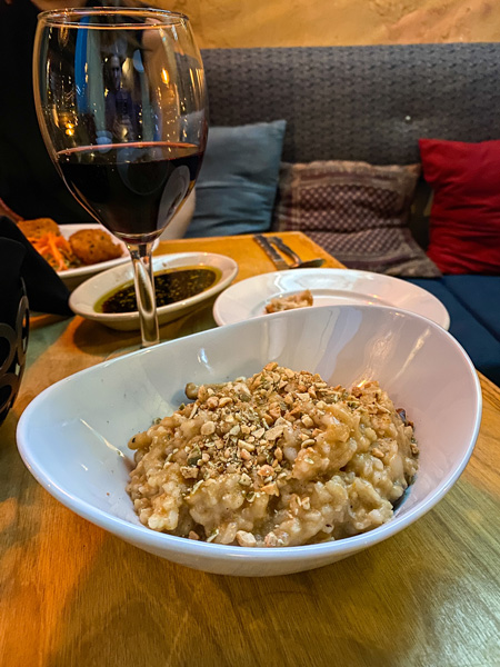 Risotto at Zambra