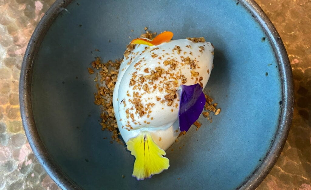 Fine Dining in Asheville article featured image of Curate dessert