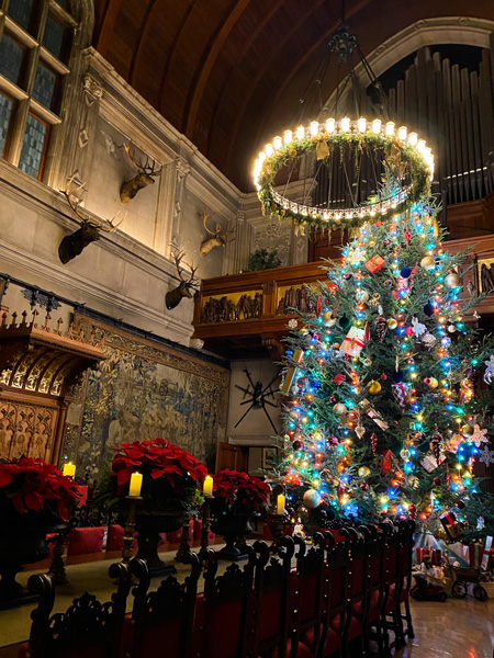 Biltmore Estate Banquet Hall tree