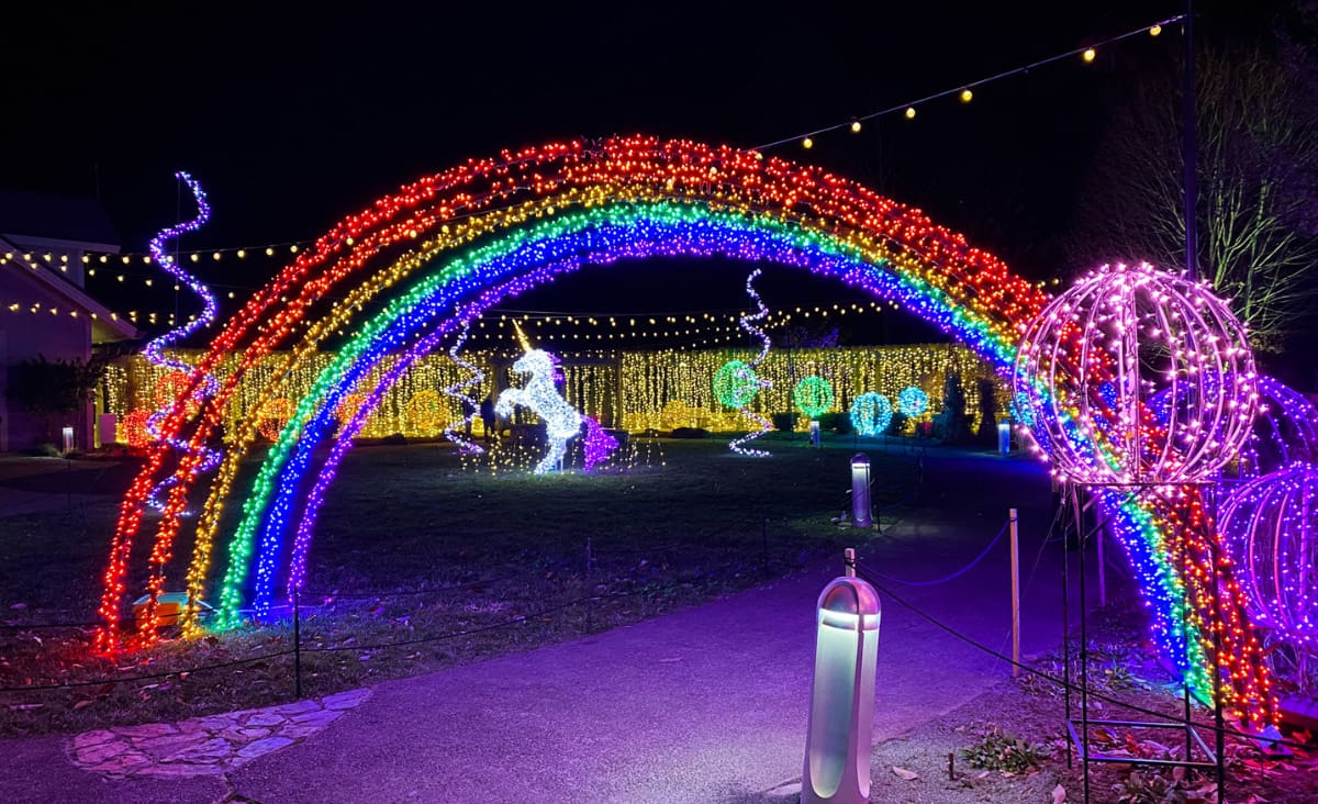 10 Magical Places To See Christmas Lights In Asheville