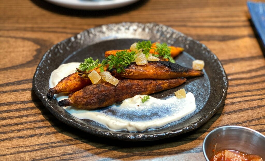 Best Restaurants In Downtown Asheville Featured image with sweet potato dish