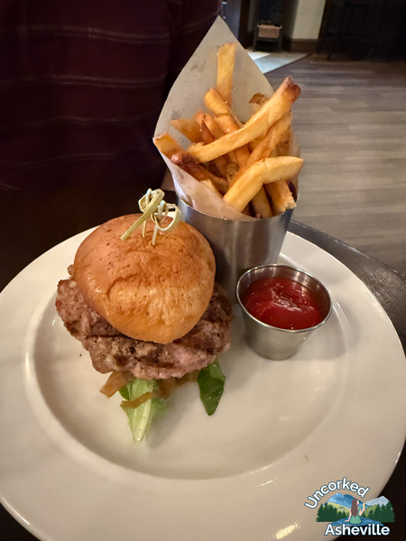 Cedrics Tavern burger Asheville NC