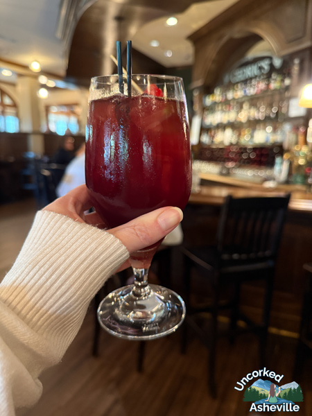 Cedrics Tavern sangria Asheville NC