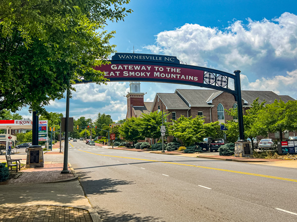 Downtown Waynesville NC