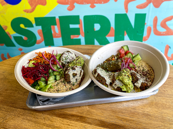 Baba Nahm falafel bowls