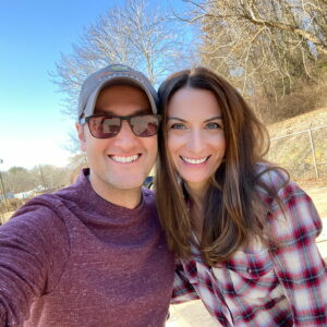 Christine and Tom selfie