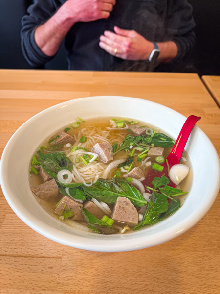 Pho Real Vietnamese Restaurant bowl of pho