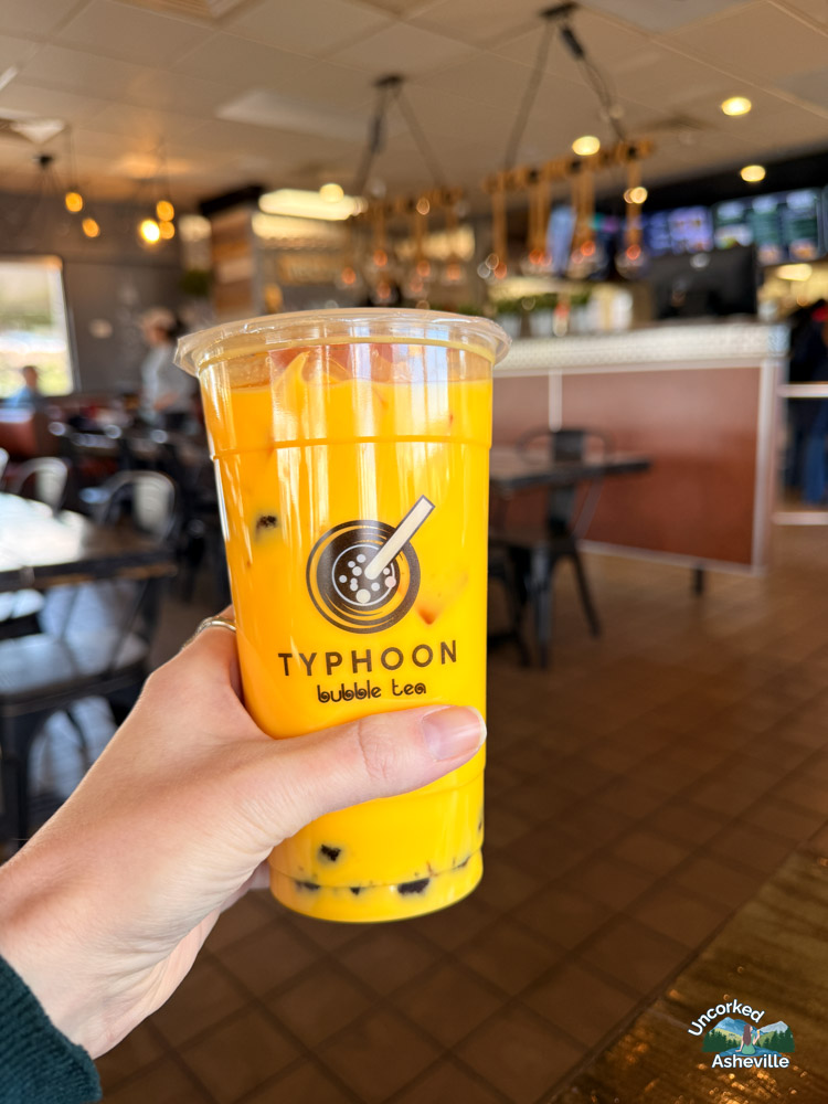 Typhoon Noodle boba Asheville NC