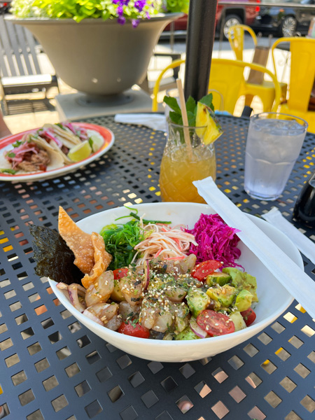 Huli Sue's BBQ Asheville Poke Bowl