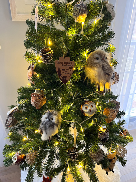 Home Office Christmas Tree