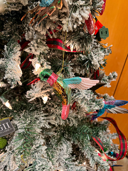 Hummingbird Ornament