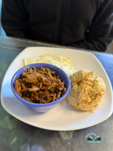 Biscuit Head eggs, meat, biscuit