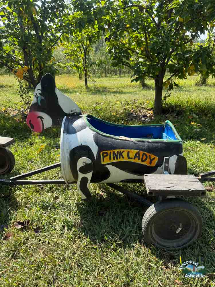 Cow Train Justus Orchard Hendersonville NC