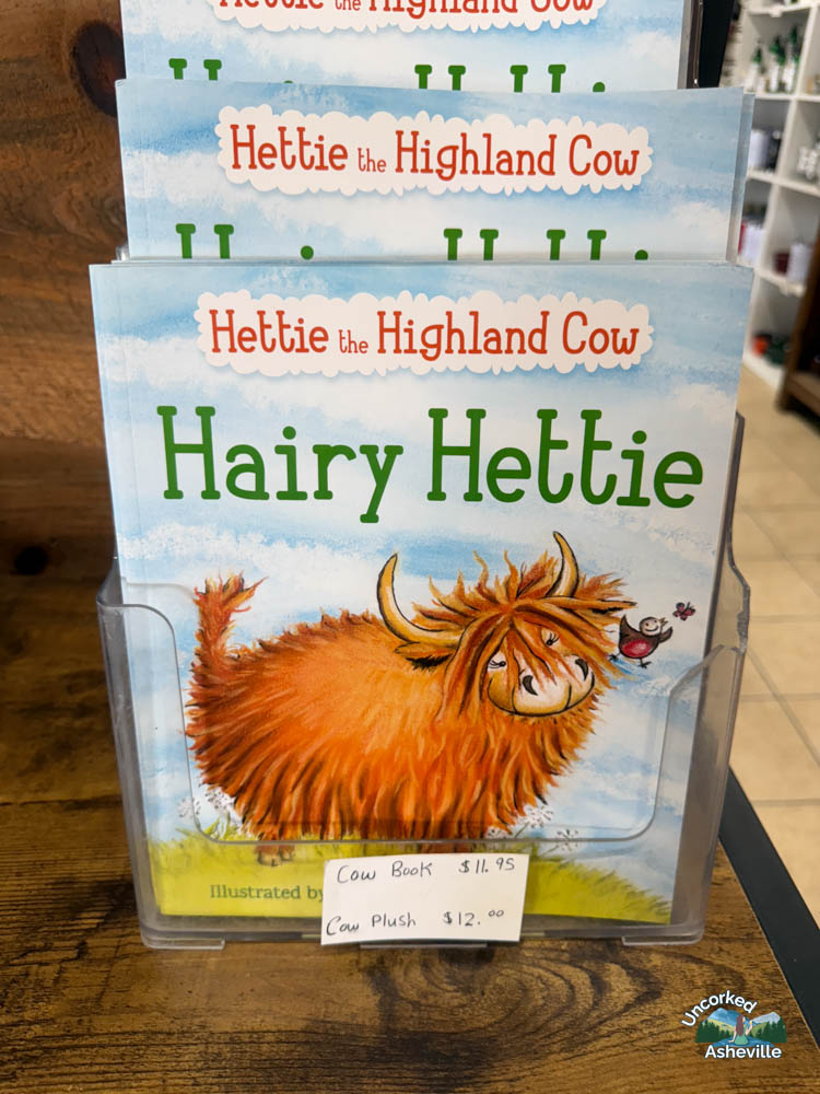 Justus Orchard Highland Cow Book Hendersonville NC