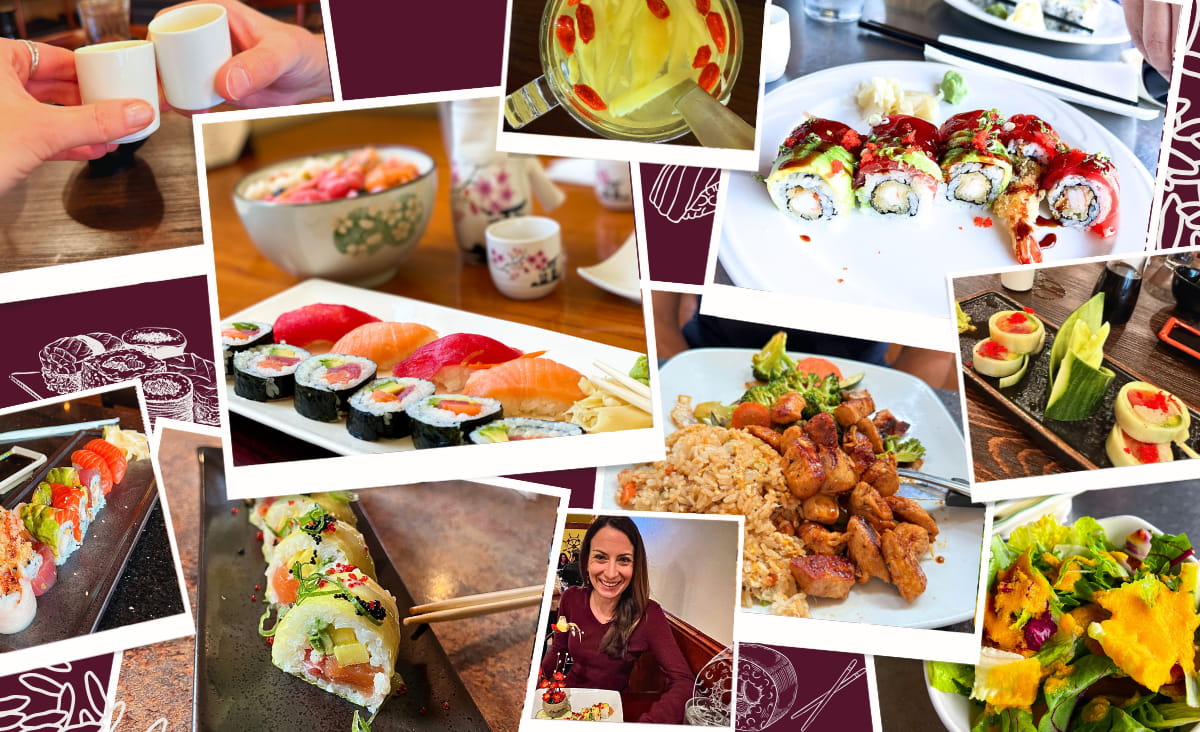 Best Sushi In Asheville photo collage
