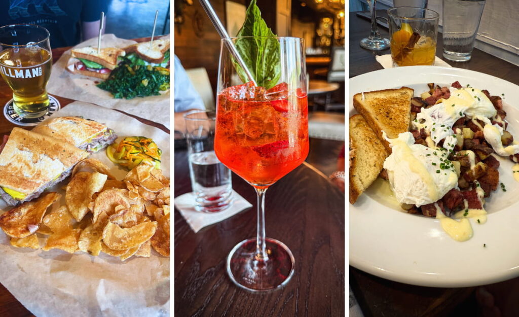 Biltmore Village Restaurants photo food collage
