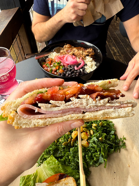Hillman Beer Club Sandwich
