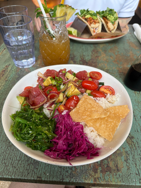 Huli Sue's BBQ and Grill Poke Bowl
