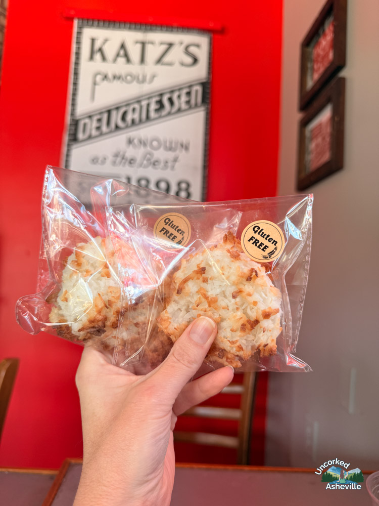 Macaroons at Zellas Deli Asheville NC