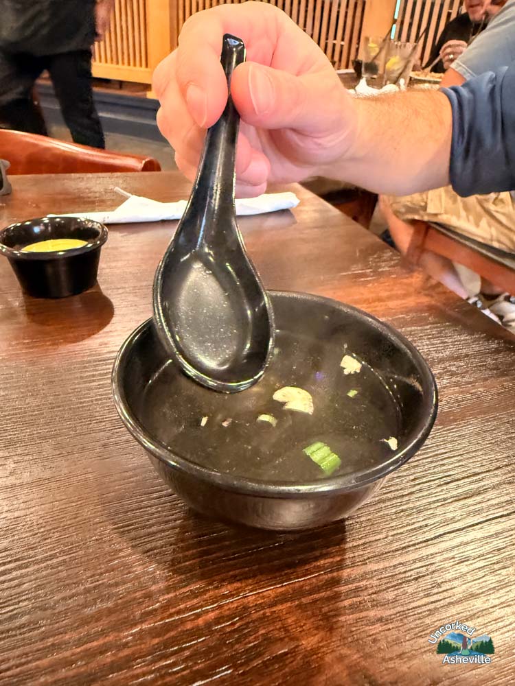 Miyagi Miso soup Asheville NC