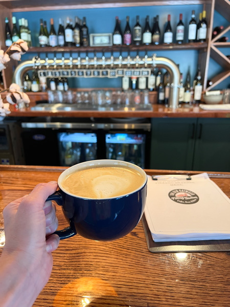 Old Haywood Filling Station Latte