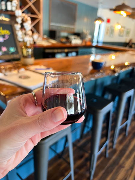 Old Haywood Filling Station Red Wine Taster