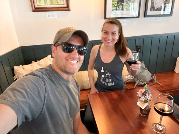 Old Haywood Filling Station Selfie