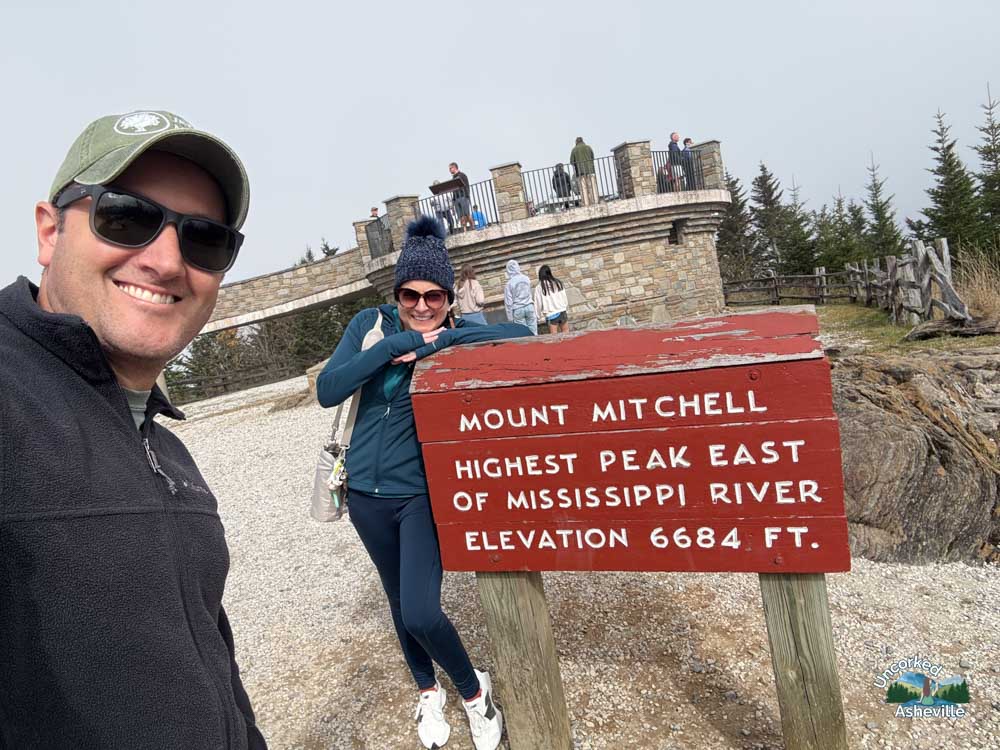 Summit Selfie Mount Mitchell NC
