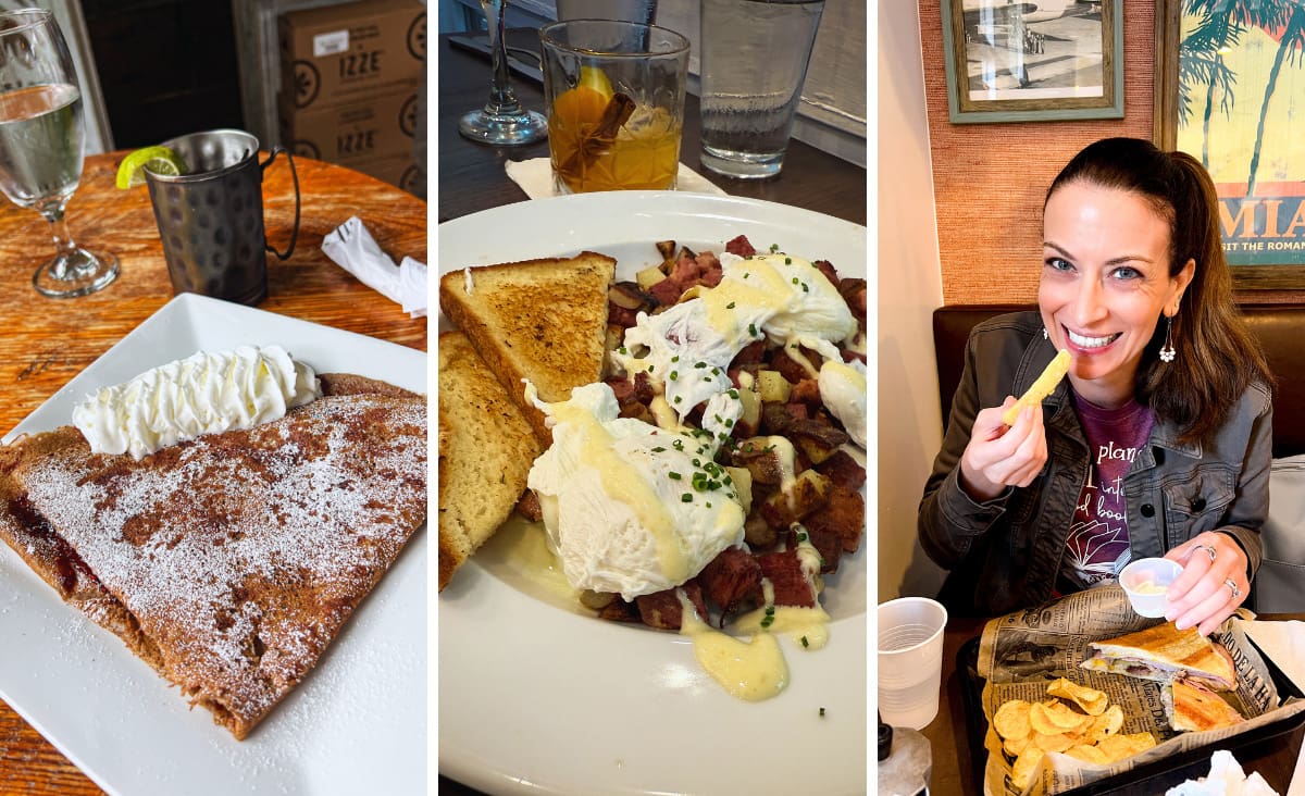Brunch in Asheville photo collage