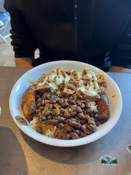 Cousins Cuban Cafe Pork Bowl
