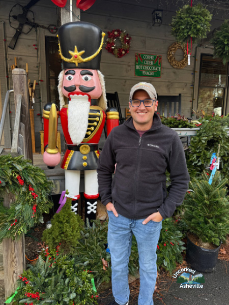 Tom at Snowy Mountain Christmas Shop