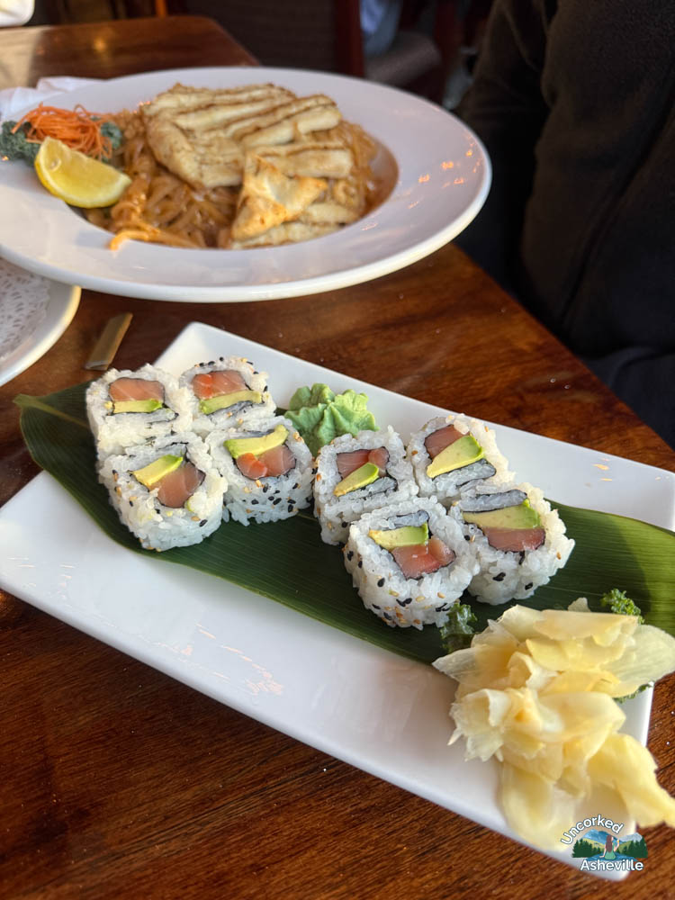 Uncle Lee's Asian Bistro Sushi Bar Banner Elk NC sushi rolls