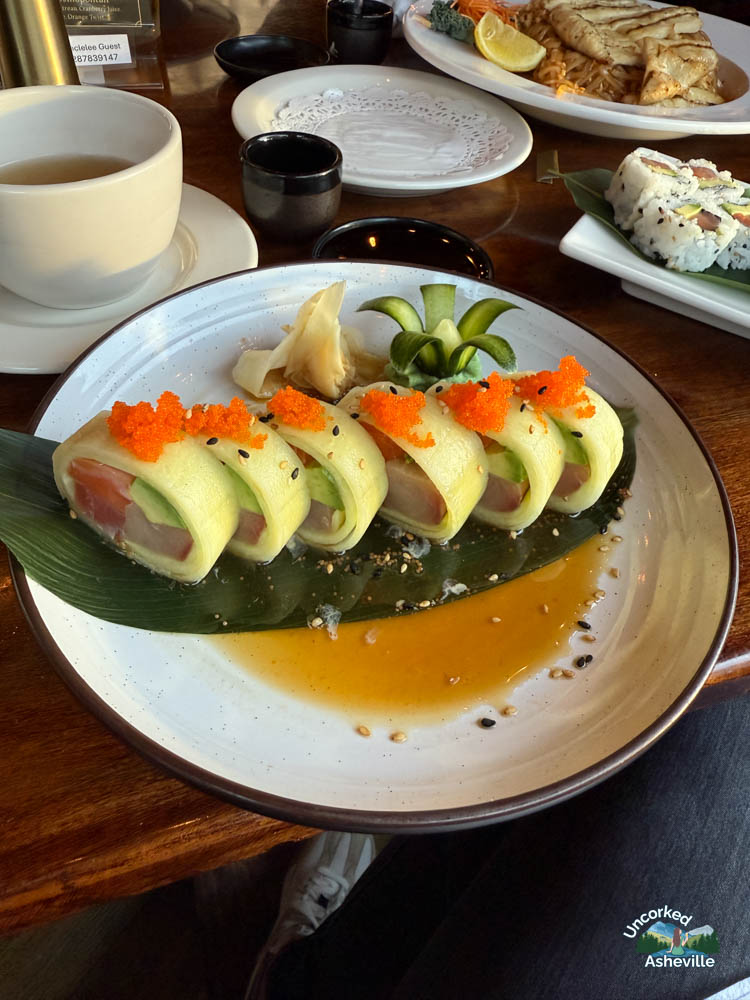 Uncle Lee's Asian Bistro Sushi Rolls Banner Elk NC